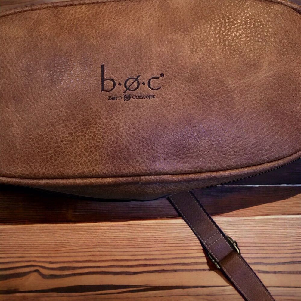 BOC Born Concepts Crossbody Brown Bag Medium Size Purse B.O.C. - Picture 6 of 7